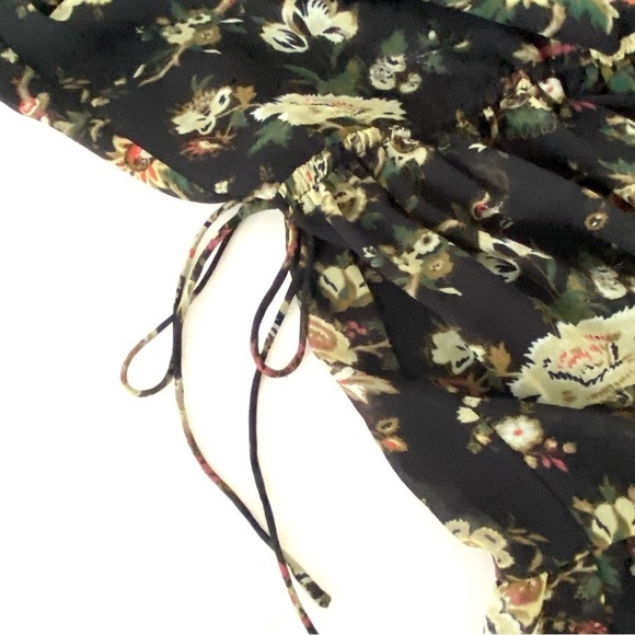 Aritzia Wilfred Lamare Ruffle Floral Mini Dress - Picture 10 of 11